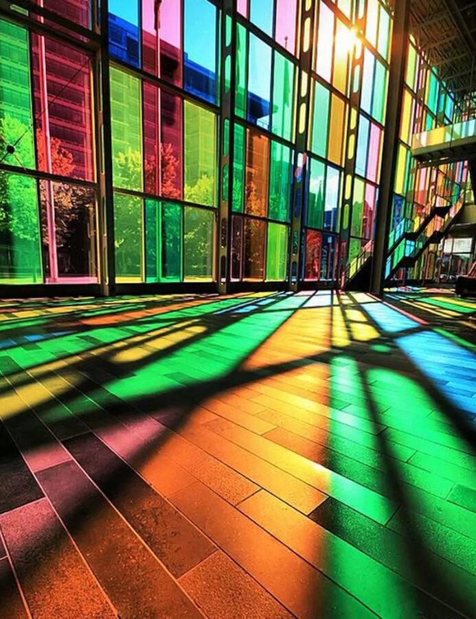 Multicolored Glass